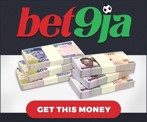 Register at Bet9ja using the promotion code YOHAIG for a N100,000 welcome bonus